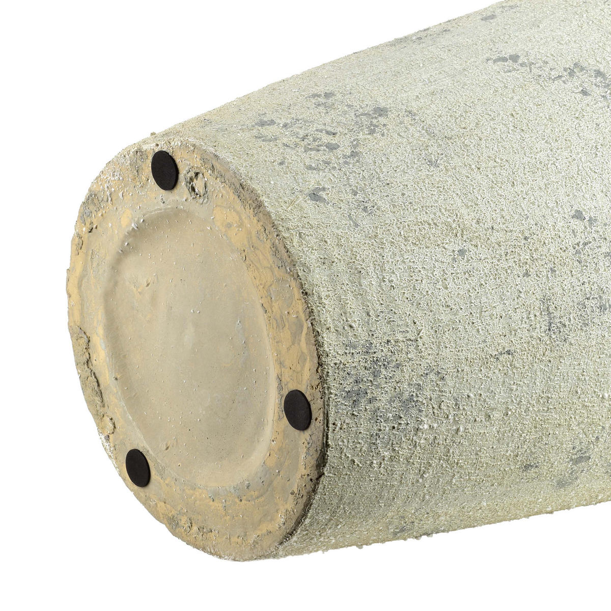 EVRO Vase aus Keramik, betongrau - Grau, Keramik (50cm) - Mondex