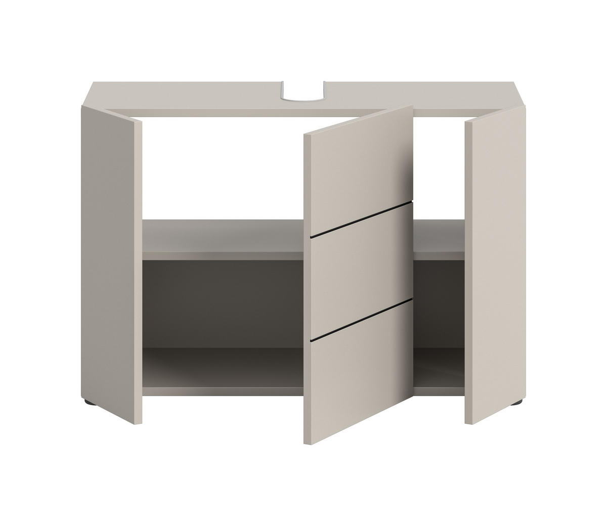 WASCHBECKENUNTERSCHRANK VIRA (B/H/T: ca. 82/56/34 cm) in Kaschmir/Kaschmir - Kaschmir, Holz (82/56/34cm)