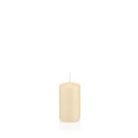 STUMPENKERZEN Bisquit Ø 38 x 80 mm, 24 Stück - Beige, Paraffin (4/8cm) - Wiedemann Kerzen