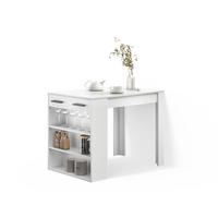 ESSTISCH Regusa Weiß 67 x 100 cm - Weiß, Holzwerkstoff (100/67/77.5cm) - Livinity®