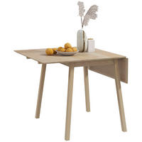 ESSTISCH klappbar, Kiefernholz Naturholz - Naturfarben, Holz (110/86/75cm) - HOMCOM