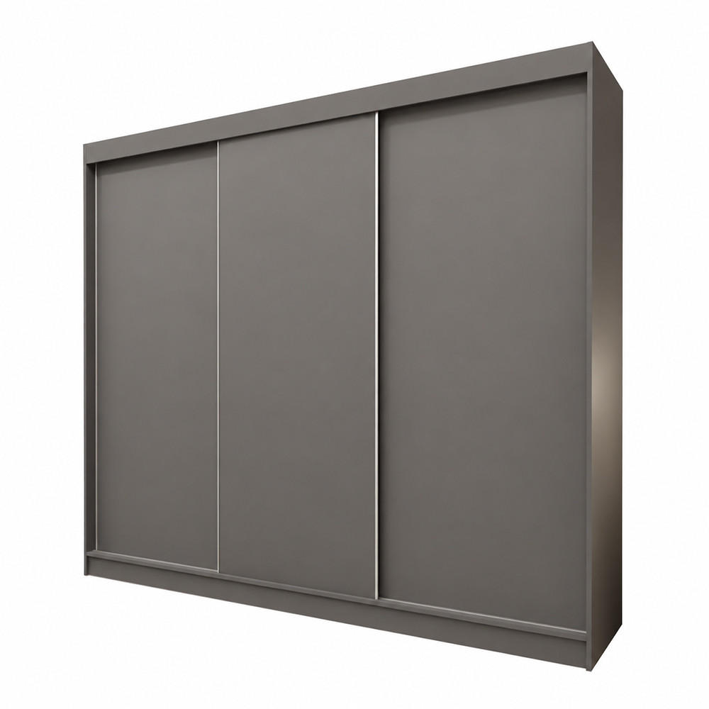 KS Home Concept Kleiderschrank Graphit 240x216x61 cm