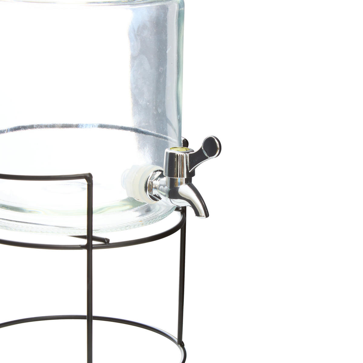 GETRÄNKESPENDER Transparent 3,8 l 24,5/18,5/50 cm - Transparent, Glas (18.5/24.5cm) - Atmosphera Createur d´interieur