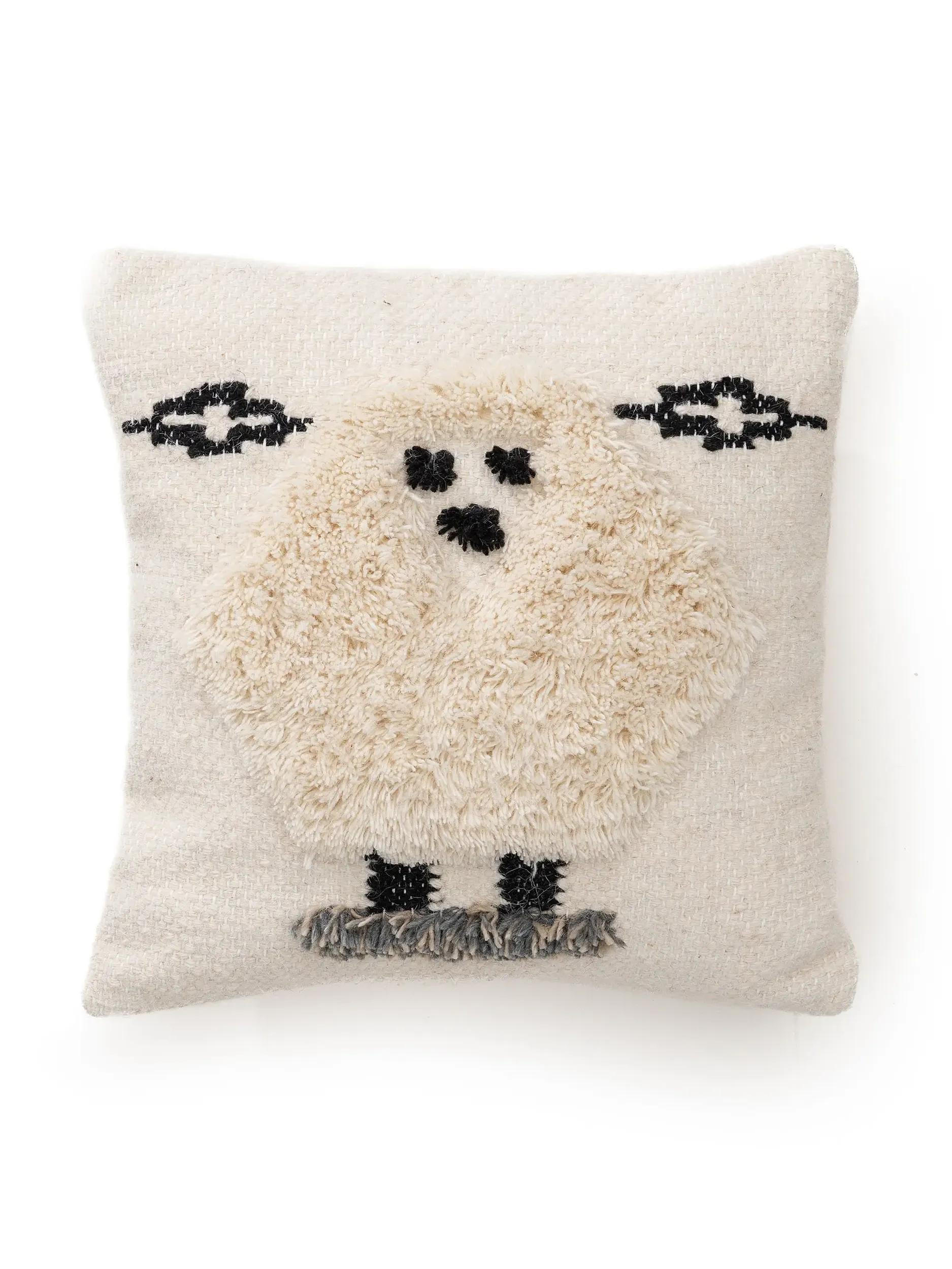 KISSENBEZUG Shawn Ivory 45x45 cm - Creme, Textil (45/45cm) - Lytte