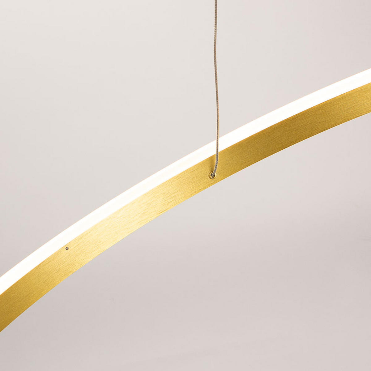 LED-HÄNGELEUCHTE 2er Ring Schwarz Ø 80 | 60cm - Schwarz, Metall (1.3/80/3.3cm) - s.luce