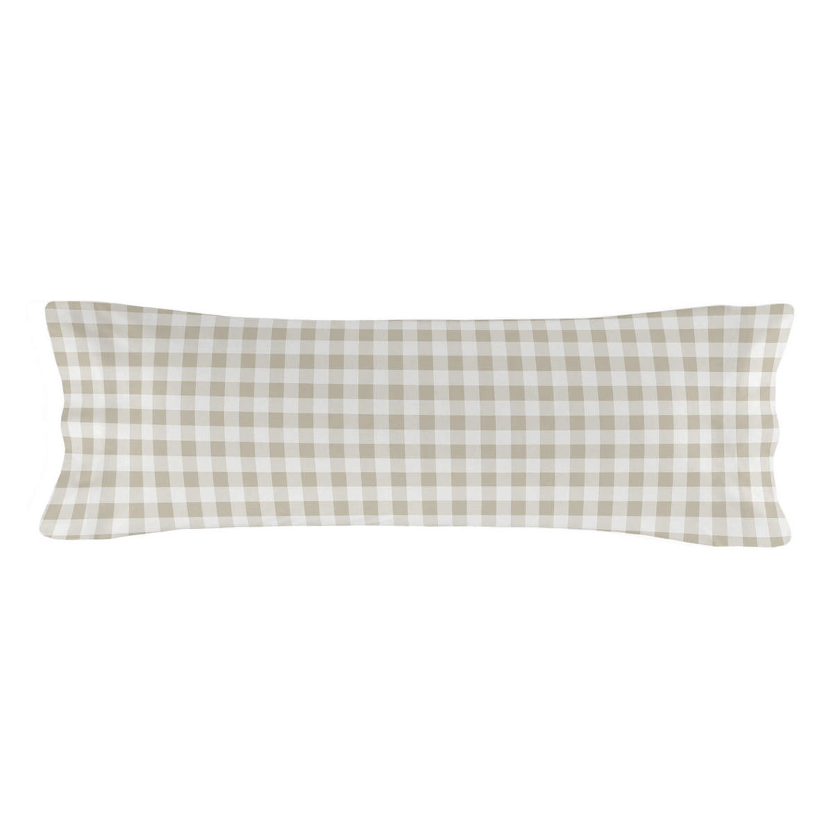 BETTBEZUG 2er-Set teiliges vichy 155x220 cm (komfortgrösse) beige - Beige, Textil (155/220cm) - Happy Friday