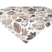 MITTELDECKE Zauberwald elfenbein-taupe Baumwolle 80/80 cm - Taupe/Ecru, Textil (80/80cm) - beties Heimtextil