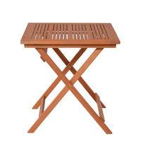 GARTENTISCH Fredri rechteckig Klapptisch - Braun, Holz (70.5/70.5/74cm) - DELUKE