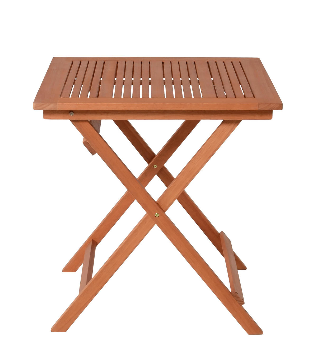 GARTENTISCH Fredri rechteckig Klapptisch - Braun, Holz (70.5/70.5/74cm) - DELUKE