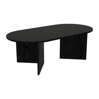 COUCHTISCH - Schwarz - TOPANIA - Schwarz, Holz (120/60/39.6cm) - Vente-Unique