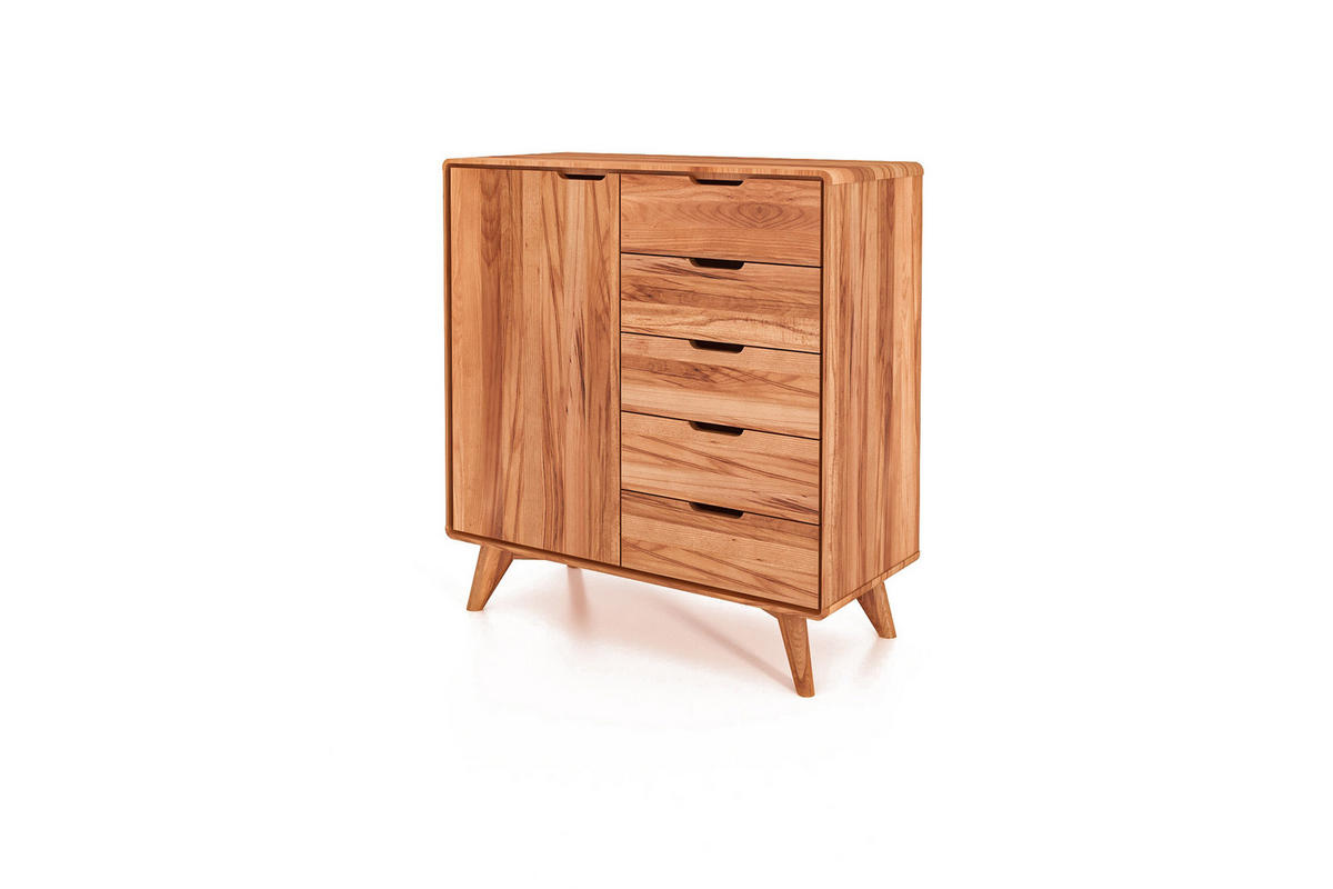 KOMMODE HOCH GREG Kernbuche - Kernbuche, Holz (90/92/40cm) - byoak