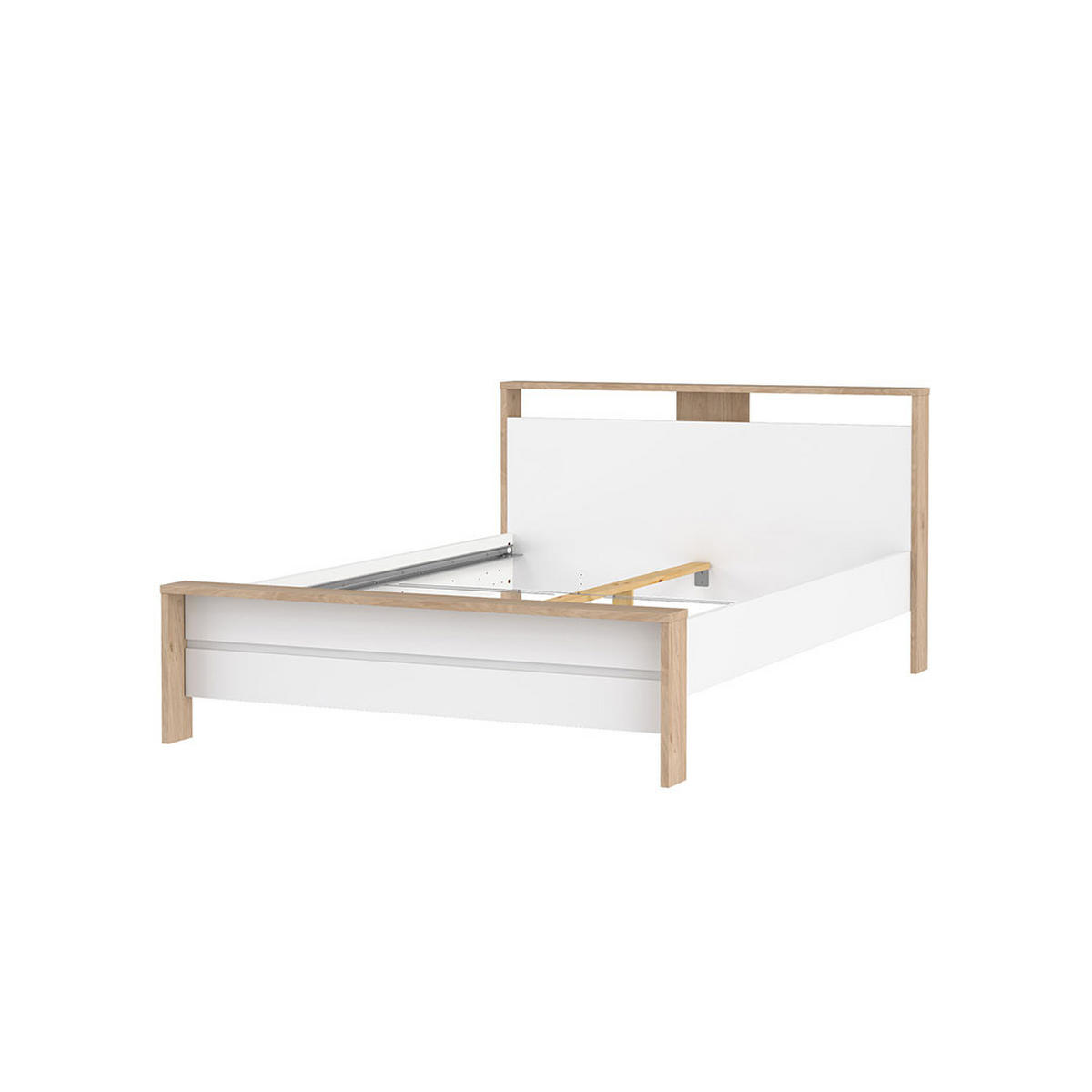 BETT, Next, Weiß, Holzwerkstoff, 151 x 225 x 93 cm - Weiß, Holzwerkstoff (140/200cm) - ebuy24