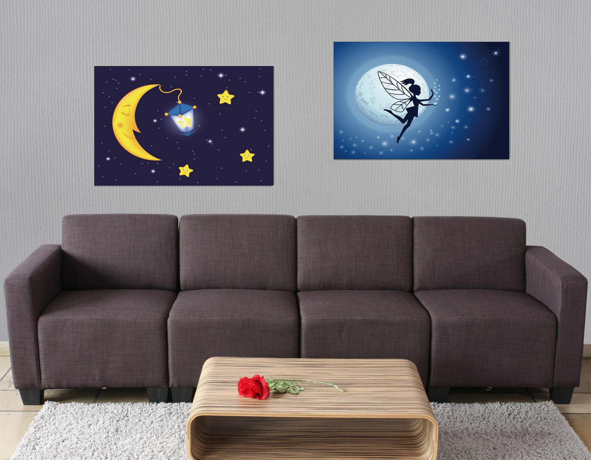 LED-BILD KIDS 20 BILDPUNKTE Multicolor 2er-Set - Multicolor, Holz (40/60cm) - Jamb