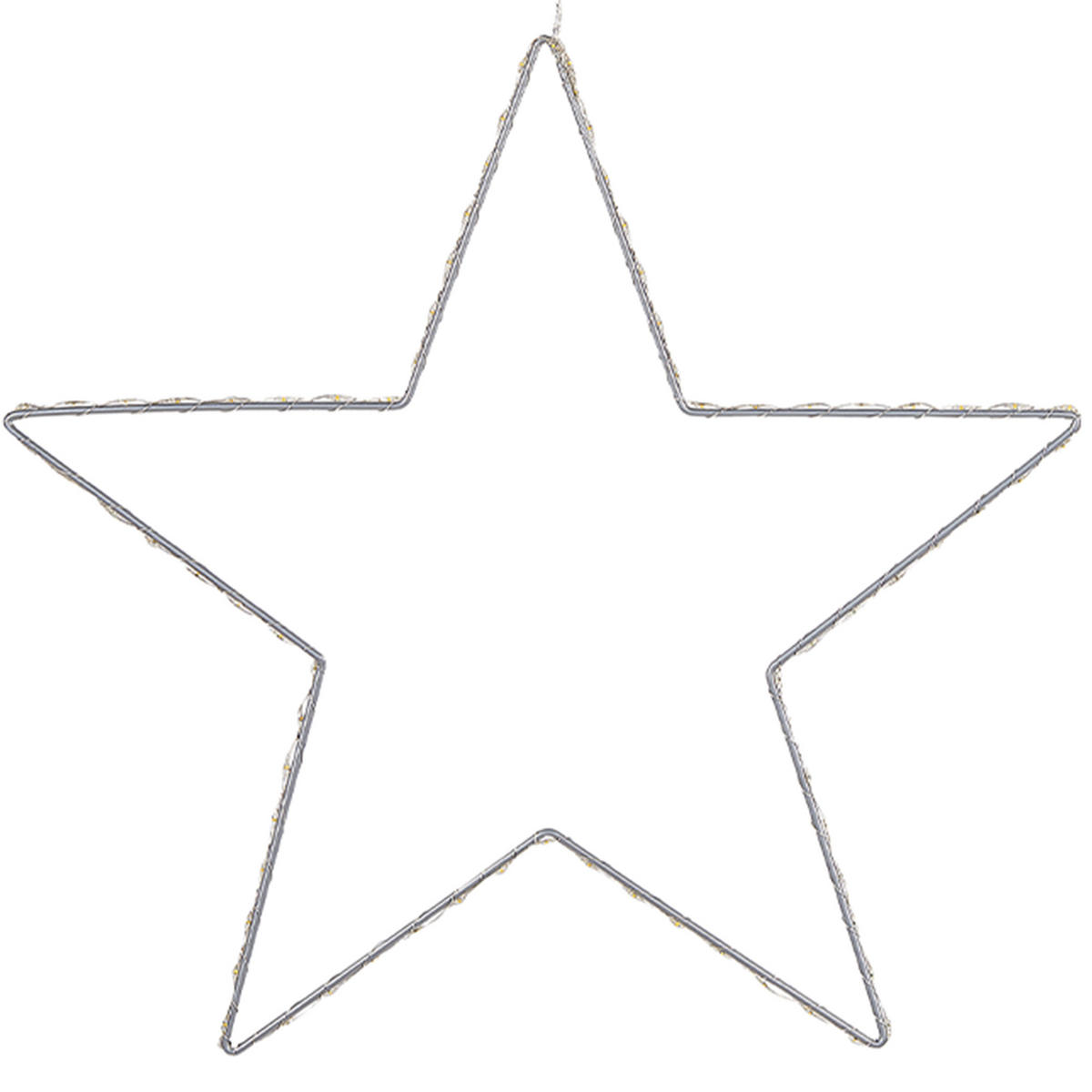 WANDDEKORATION Metall silber Kunnari - Silberfarben, Metall (50/50/1cm) - Beliani
