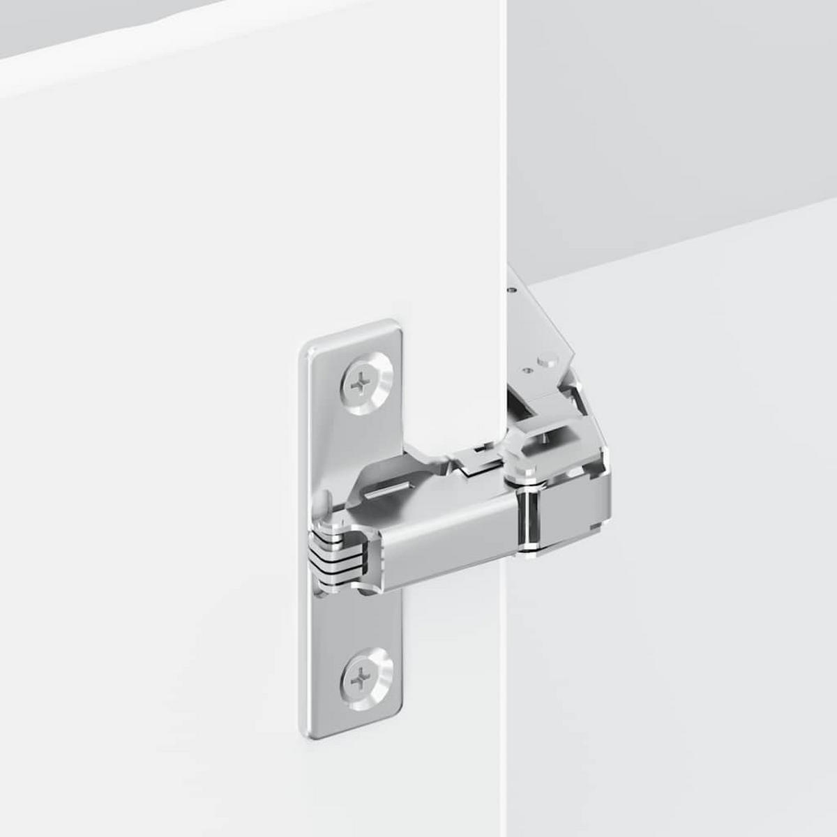 KÜCHEN-ECKUNTERSCHRANK Kalmar Weiss Holzwerkstoff - Weiß, Holzwerkstoff (75.5/81.5/75.5cm) - vidaXL
