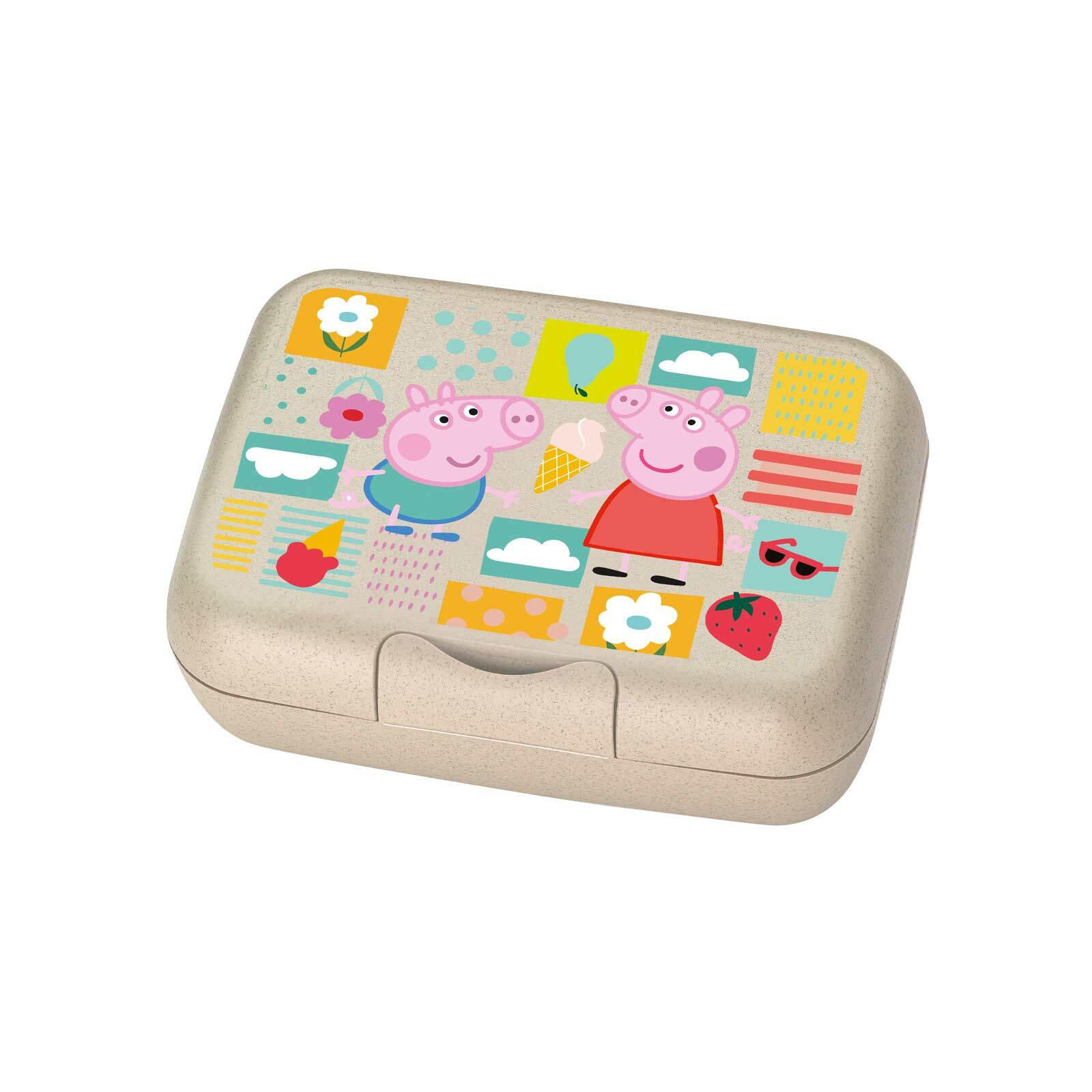 LUNCHBOX Candy Peppa Pig organic sand 19 x 13,5 x 6,5 cm - Beige, Kunststoff (13.5/6.5/19cm) - Koziol