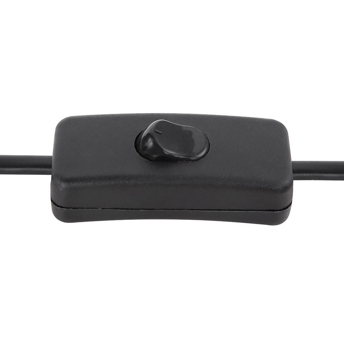 TISCHLEUCHTE Metall Schwarz-matt Holzoptik - Schwarz, Holz (27.5/18/56.5cm) - Globo Lighting