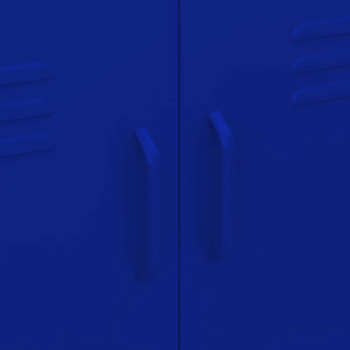 LAGERSCHRANK Marineblau 80/35/101,5 Cm Stahl - Blau, Metall (35/101.5/80cm) - vidaXL