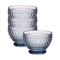 DESSERTSCHALEN Boston Coloured Blau ø 11,7 cm 4er Set - Blau, Glas (11.7cm) - Villeroy & Boch