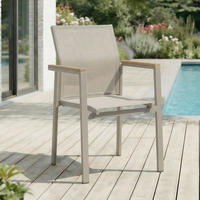 GARTENSTÜHLE WINDY 6ER-SET - Grau, Textil (56/87/58cm) - IDIMEX