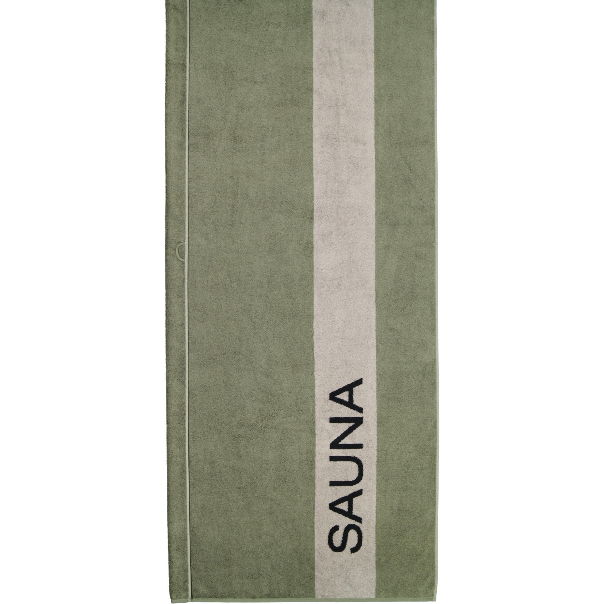 SAUNATÜCHER SAUNA 6238 FIELD - 47 - Grün, Textil (80/200cm) - Cawoe