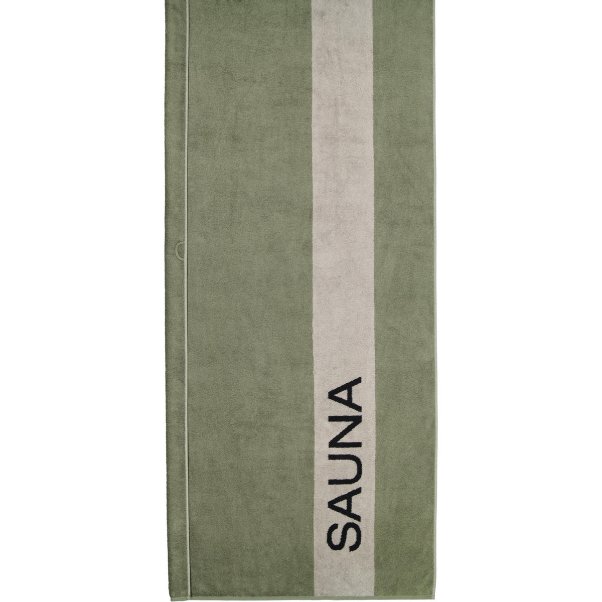 SAUNATÜCHER SAUNA 6238 FIELD - 47 - Grün, Textil (80/200cm) - Cawoe
