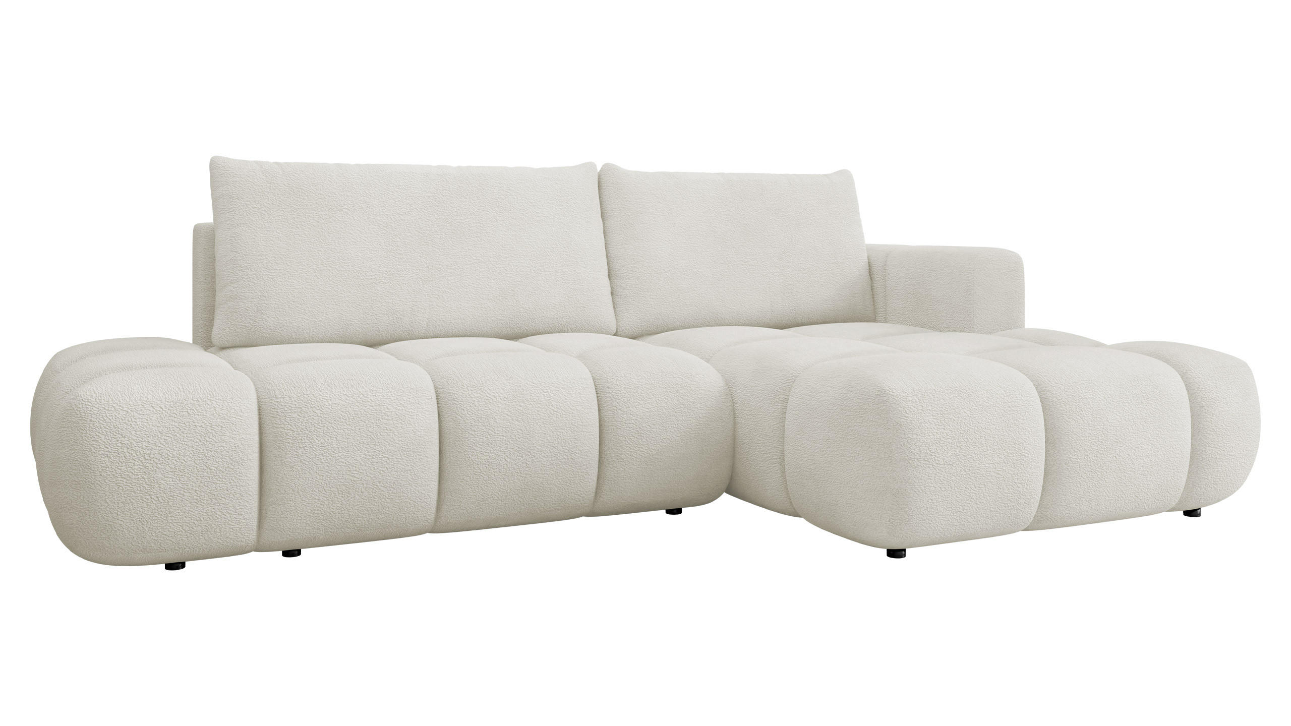 Mirjan24 Ecksofa Natur 283x166 cm