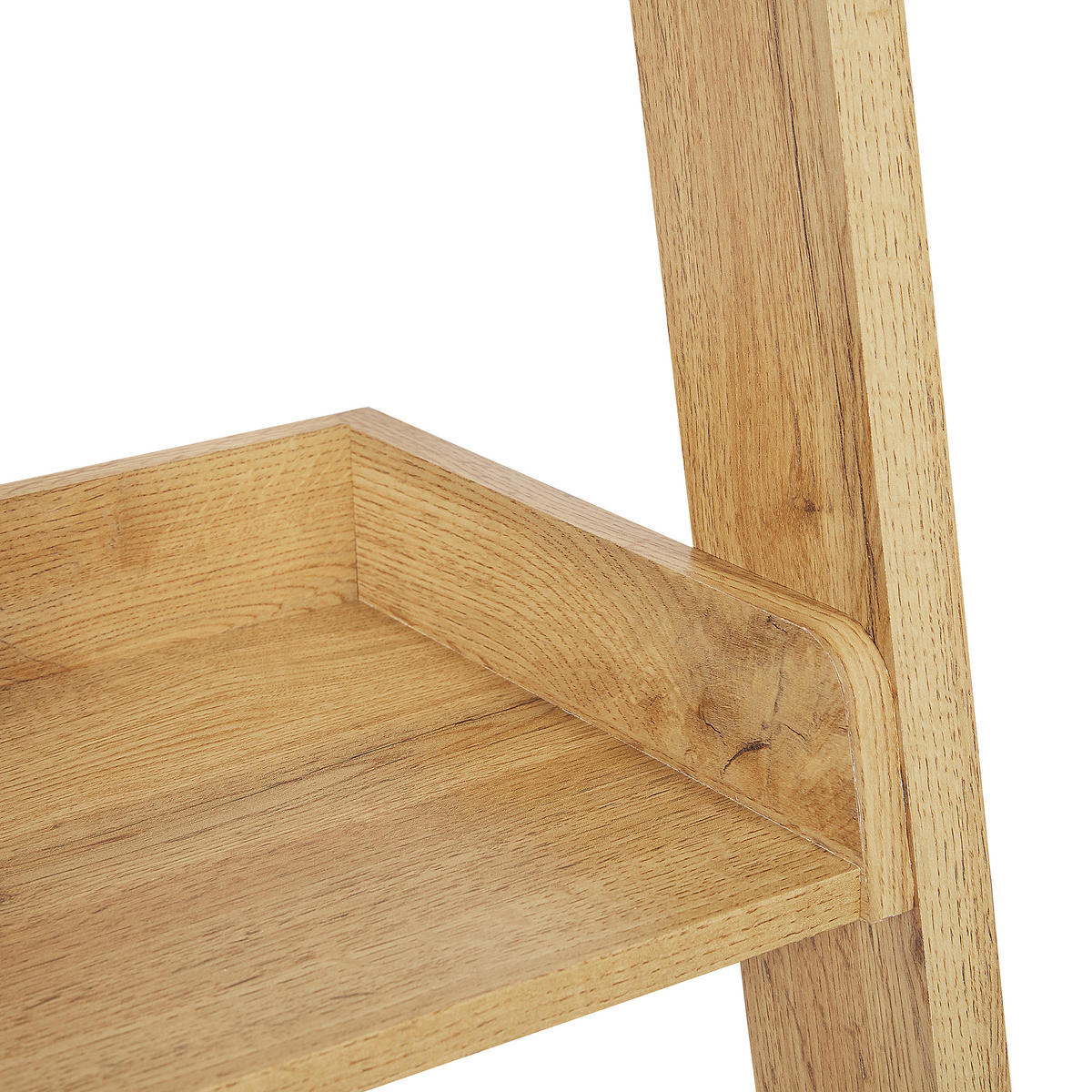 BÜCHERREGAL 5 Fächer Hellbraun Mobile Duo - Braun, Holzwerkstoff (45/169/43cm) - Beliani