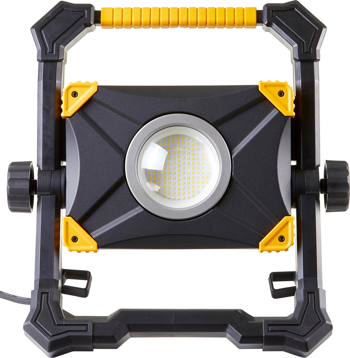 LED-ARBEITSSTRAHLER - stufenlos dimmbar mit USB-Ausgang und rückseitiger Steckdose für Hausarbeiten, 2er-Set - Schwarz, Metall (13/77/215cm) - Northpoint