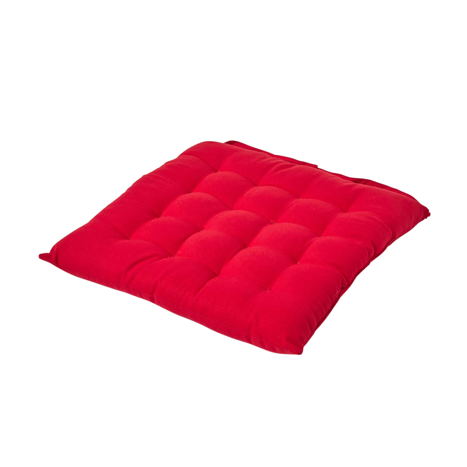STUHLKISSEN rot 40/40/6,5 cm - Rot, Textil (40/40/6.5cm) - Homescapes
