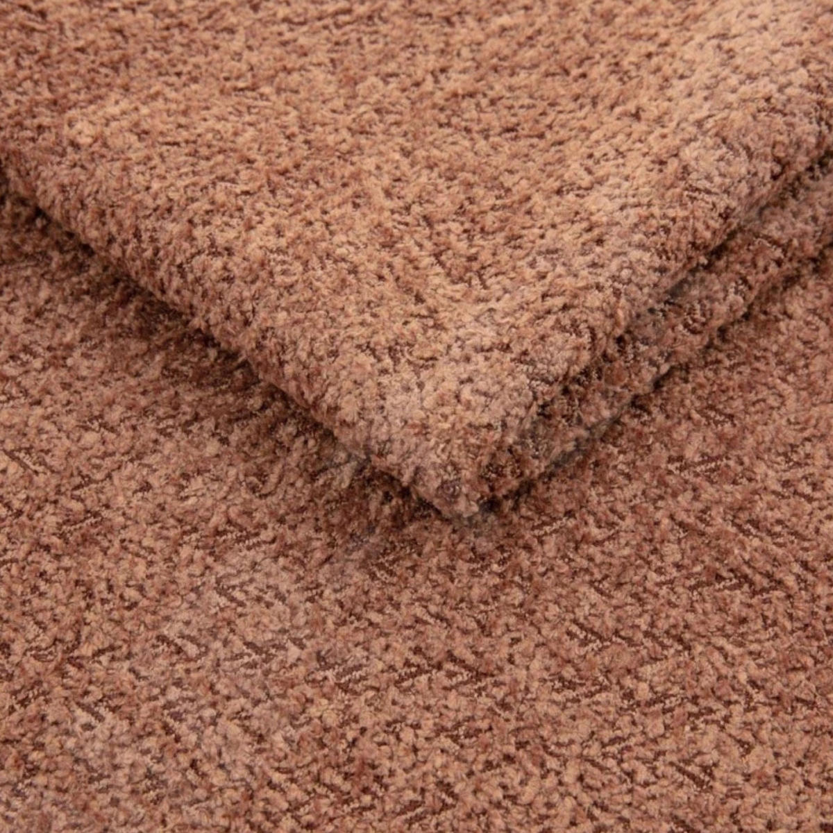 POLSTERBETT LUNA mit Kopfteil, 200 x 200 cm, Doppelbett mit Bettkasten und Lattenrost aus Metall, Boucle Stoff: Rosa - Rosa, Holz/Textil (200/200cm) - Agmat-Furniture