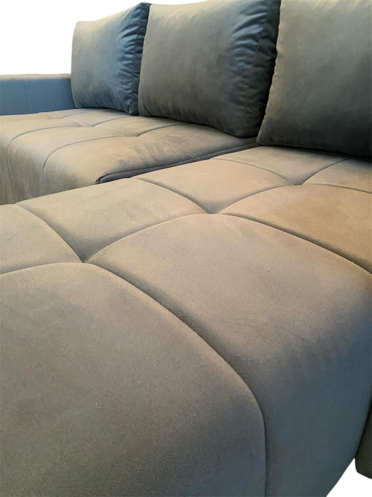 ECKSOFA Noha In Now Or Never - Dunkelgrau, Holzwerkstoff/Textil (231/142cm) - Fun Möbel