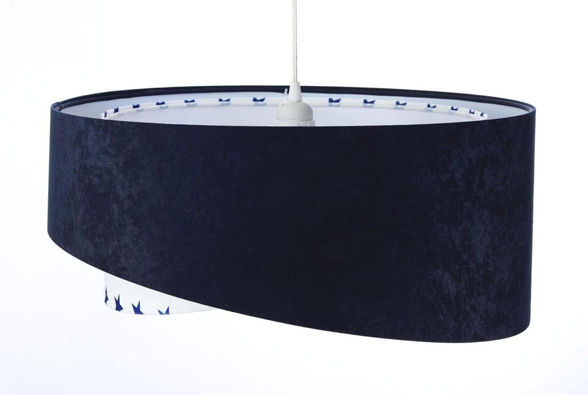 HÄNGELEUCHTE Schwarz 50/23 cm - Schwarz, Kunststoff (50/1/23cm) - ONZENO