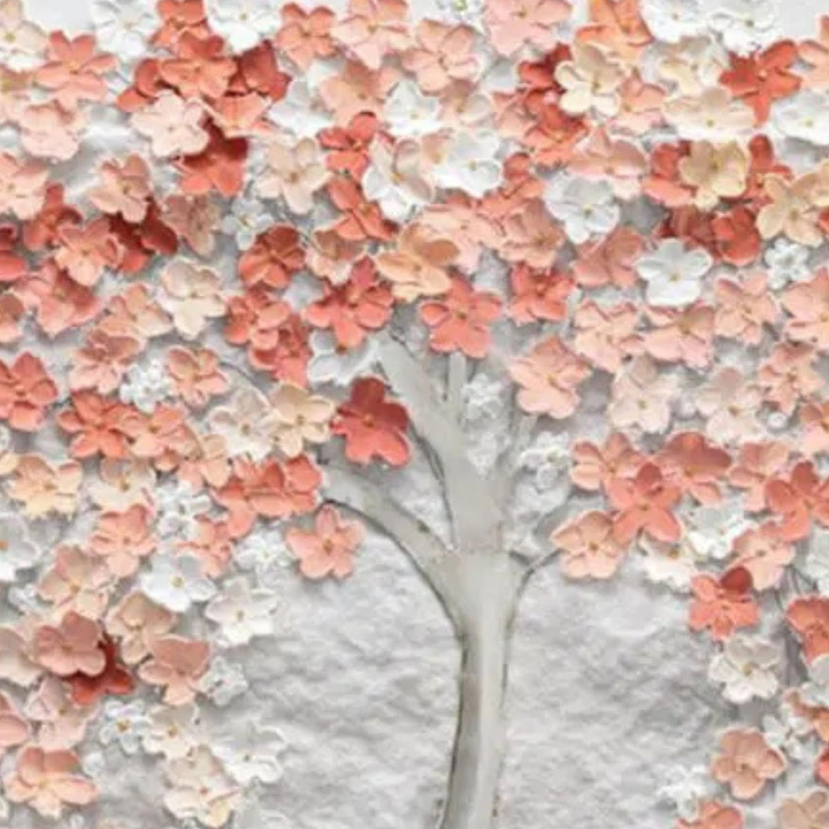 ACRYLBILD HANDGEMALT 50/100 cm - Pink/Weiß, Holz/Textil (50/100cm) - KUNSTLOFT