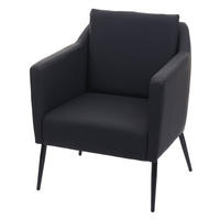 RELAXSESSEL H93A Schwarz - Schwarz, Textil (70/92/70cm) - MCW