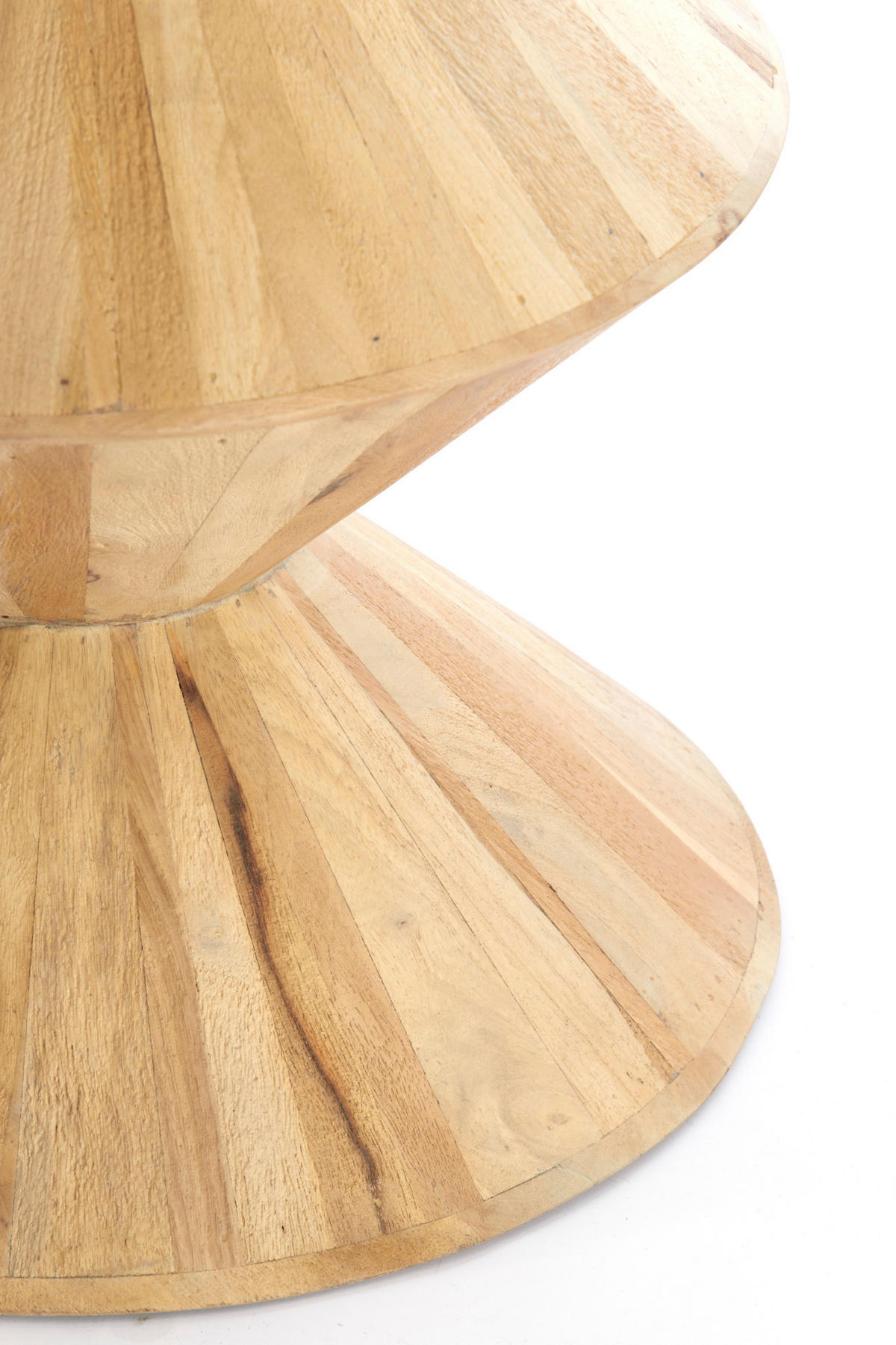 BEISTELLTISCH Larus Braun Ø45/60 cm - Braun, Holz (45/45/60cm) - Light & Living