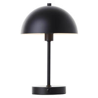 TISCHLAMPE KABELLOS Der Leuchtturm - Schwarz, Metall (20/20/31.5cm) - Mokebo
