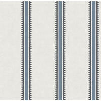 TAPETE breite Streifen 53 cm x 10 m - Blau, Papier (53/1000cm) - Sanders & Sanders