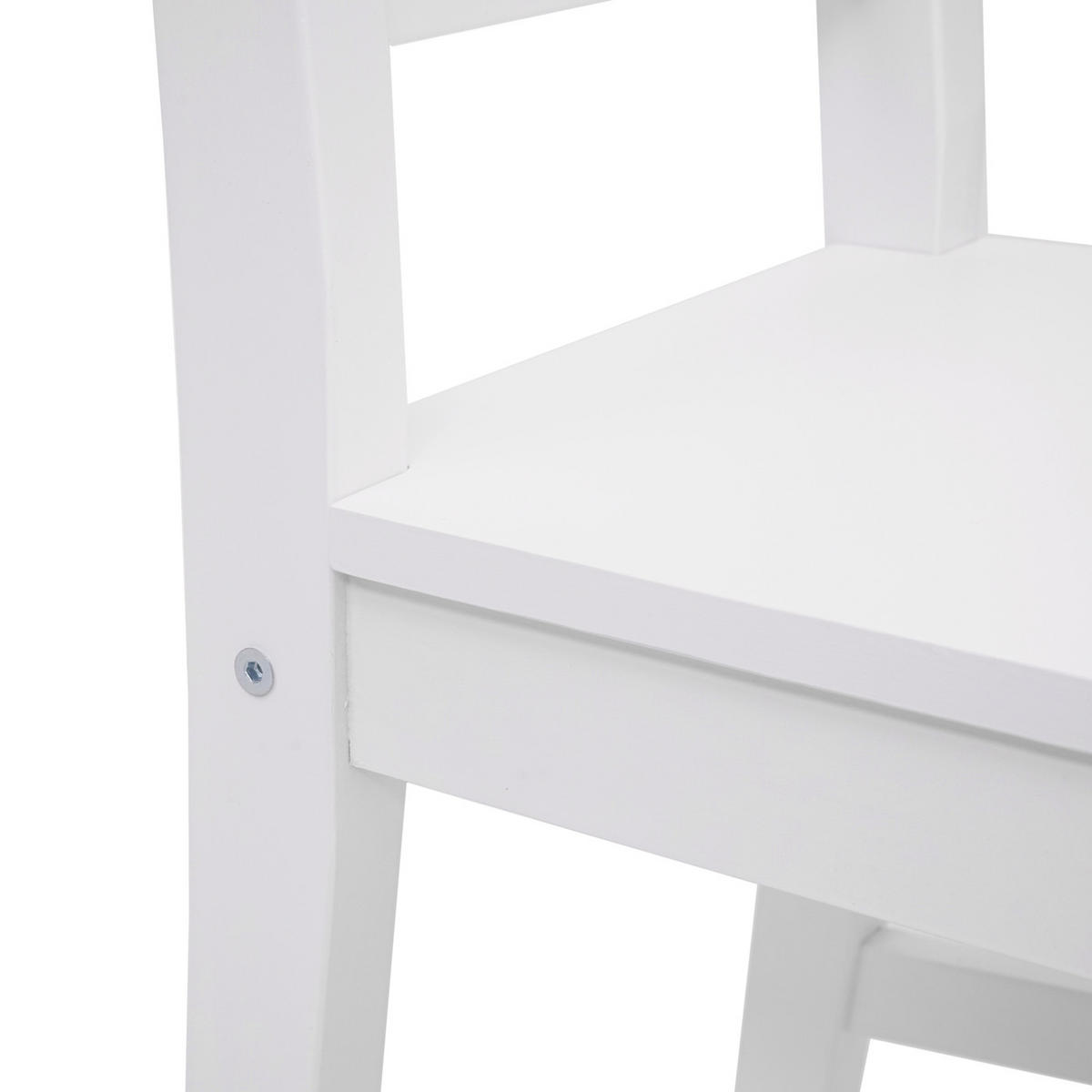 ESSZIMMER-SET Weiß - Weiß, Holz (108/86/64cm) - MCW
