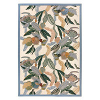 OUTDOOR-TEPPICH Dori lagunenblau 160 x 230 x 1 cm - Türkis, Textil (160/230cm) - Vivaraise