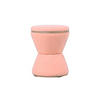 HOCKER Gustar 38.5/38.5/43 cm - Pink, Textil (38.5/43/38.5cm) - Leitmotiv
