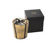DUFTKERZE M-CHIC - Gold - L - 140 Std. - Goldfarben, Paraffin (21/22cm) - J-Line