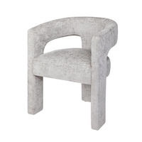 ESSZIMMERSTUHL LEITH Grau 62x58x75 cm - Grau, Textil (62/75/58cm) - FURNLUX