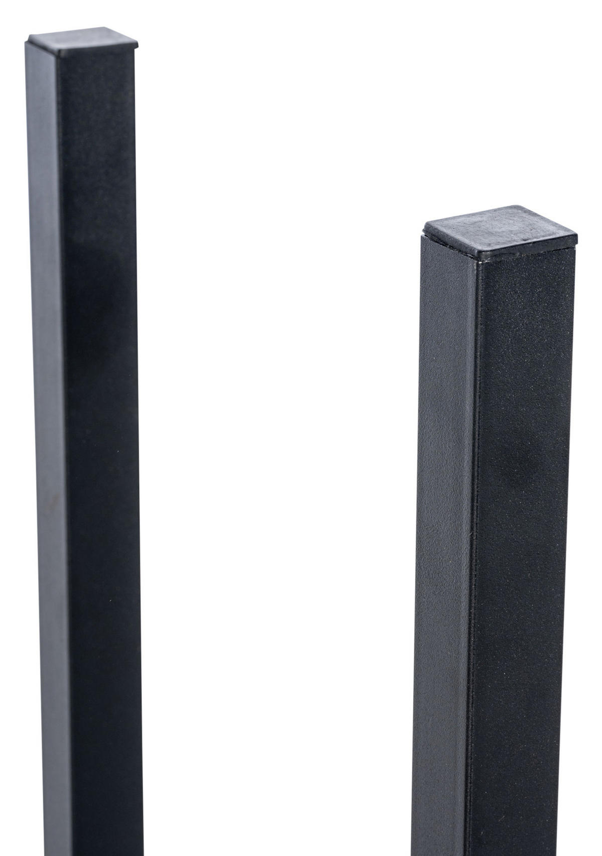 KAMINHOLZREGAL 60/25/62 cm Metall schwarz - Schwarz, Metall (60/62/25cm) - CLP