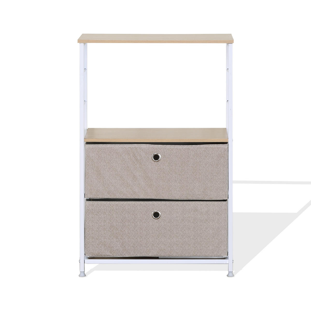 SCHRANK Weiß 30/55/85 cm - Weiß, Holz (30/85/55cm) - Mobili Rebecca