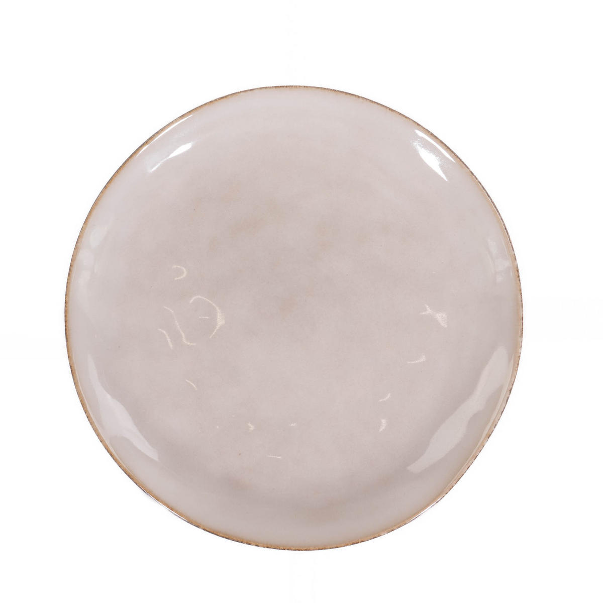 TELLER Ø 21 cm - Weiß, Keramik (21cm) - Siaki