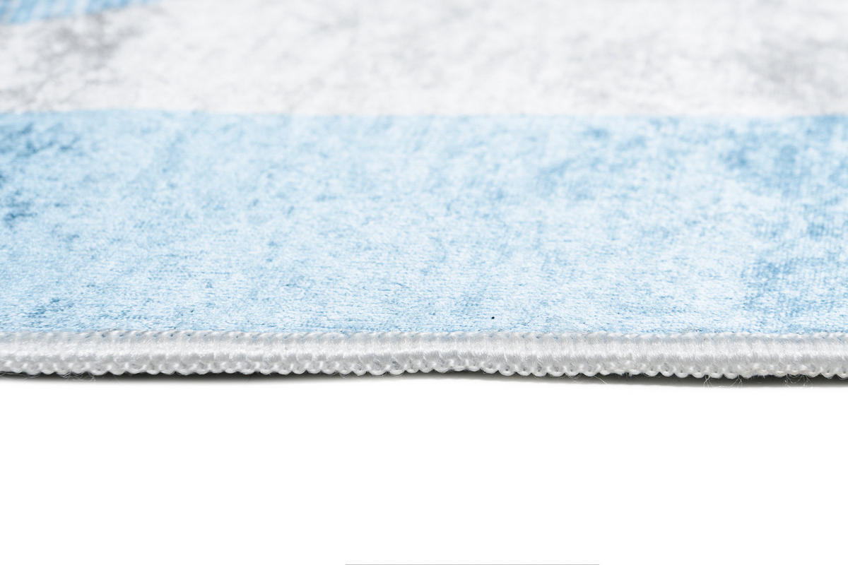 TEPPICH EMMA Blau 160/230 cm - Blau, Kunststoff (160/230cm) - Tapiso