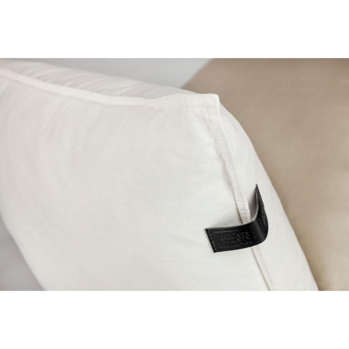 ZIERKISSENHÜLLE PLAY - Weiß, Textil (38/38cm) - Schöner Wohnen