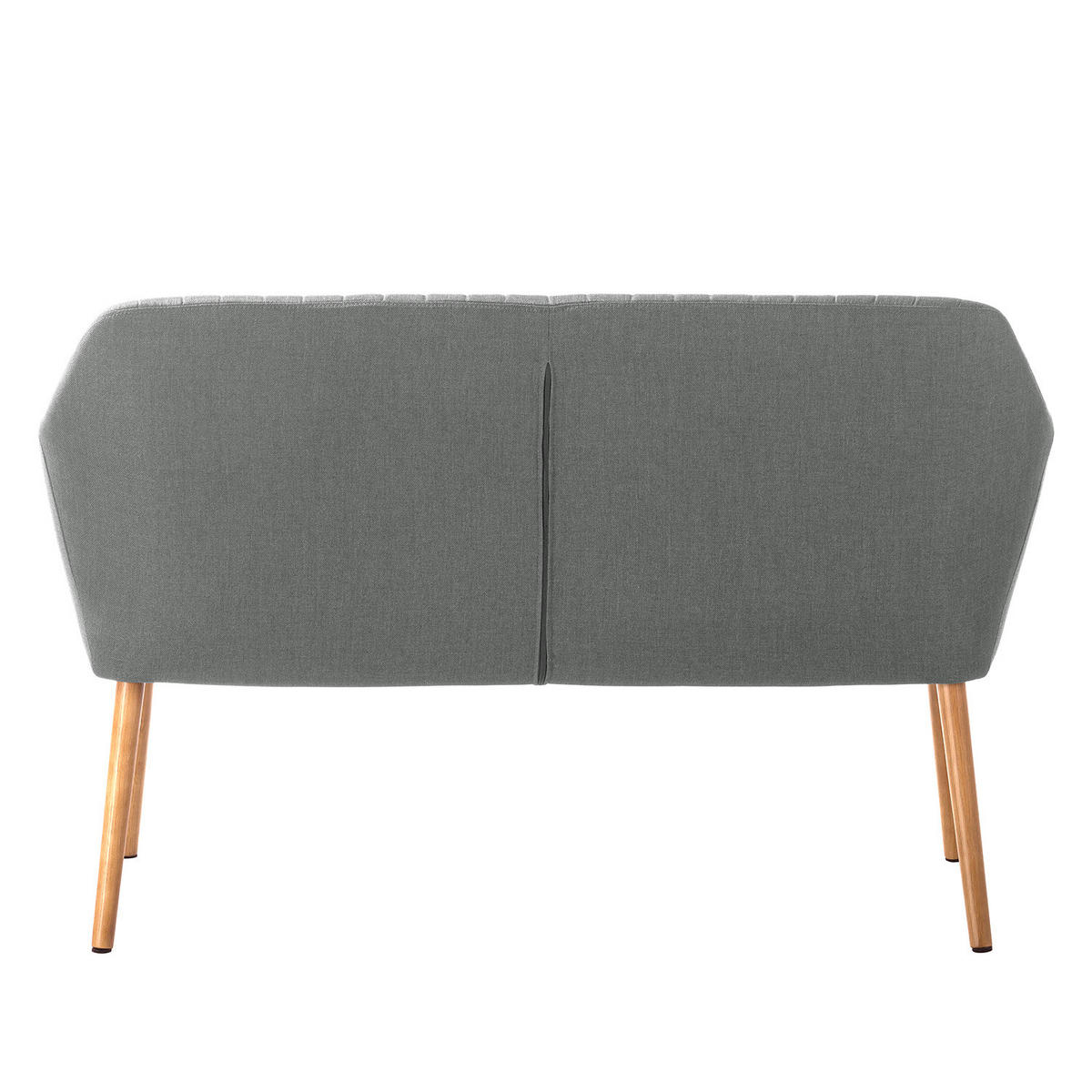 KÜCHENSOFA - Graphitfarben, Eichenholz/Holz (130/85/62cm) - home24