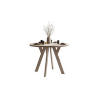 ESSTISCH VOLTA GLOSS 100/100/72,5 cm Tischplatte: Kaschmir Glanz; Gestell: Kaschmir - Kaschmir, Holzwerkstoff/Metall (100/100/72.5cm) - Lookway